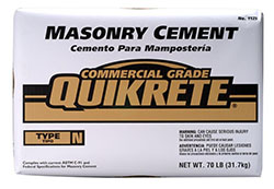 Masonry Materials - Cement